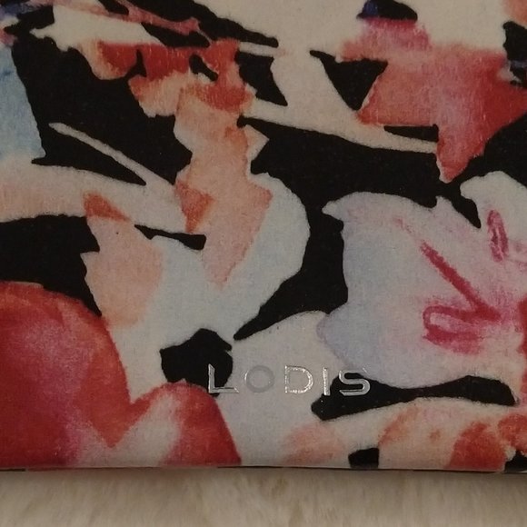 Lodis Floral Leather Wristlet - Picture 2 of 8